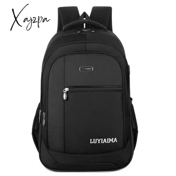 Xajzpa - Men’s Backpack Unisex Waterproof Oxford 15 Inch Laptop Backpacks Casual Travel Boys